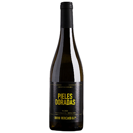 Vinho Branco Espanhol Biodinâmico Pieles Doradas Bruno Murciano Valencia D.O. Utiel-Requena Caudete de las Fuentes