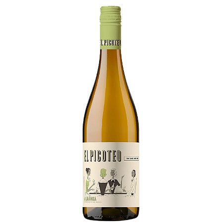 Vinho El Picoteo Branco Espanhol Bodegas Piqueras Orgânico Castilla LA Mancha D.O Almansa Espanha