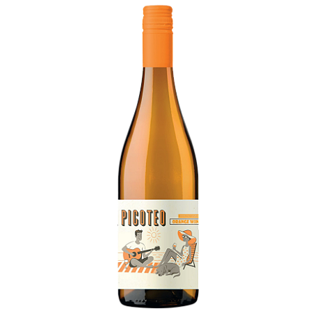 Vinho Laranja Natural El Picoteo Orange Espanhol Bodegas Piqueras Orgânico Castilla La Mancha