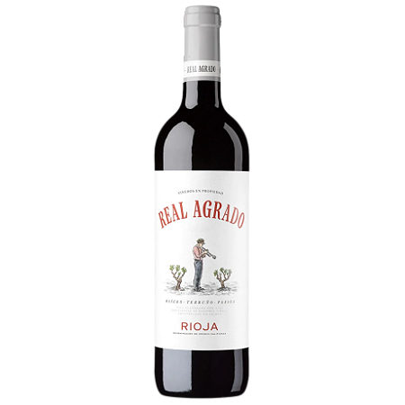 Vinho Natural Tinto Real Agrado Rioja Espanha Tempranillo e Garnacha Orgânico e Vegano