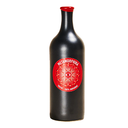 Vinho Metamorphika Trepat Tinto Natural Costador Garrafa de Cerâmica Espanha