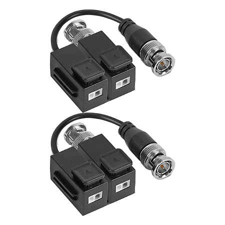 Kit 02 Pares Balun Passivo VB 502 B Ultra HD 4K com Transmissão de Vídeo para até 300 metros