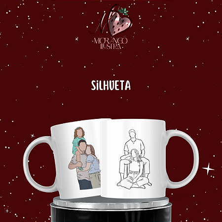 Caneca Silhueta