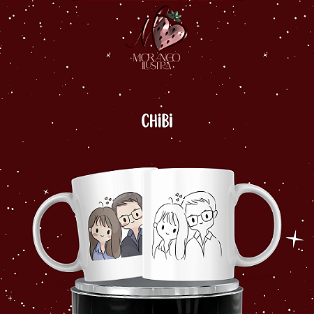 Caneca Chibi