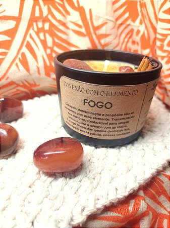 Vela Aromática - Elemento Fogo