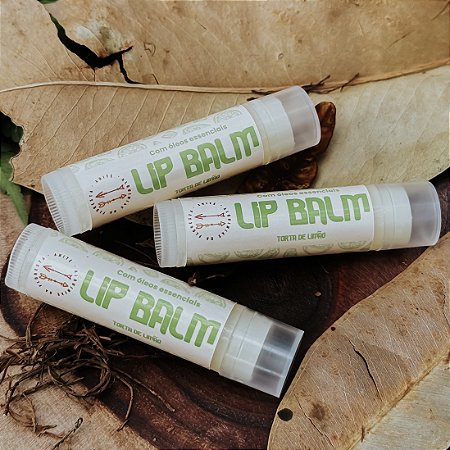 Lip Balm Torta de Limão - Com Óleo Essencial