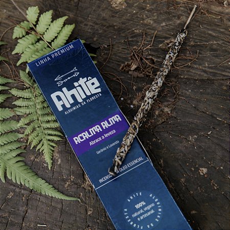 Acalma Alma - Incenso Natural com Óleo Essencial