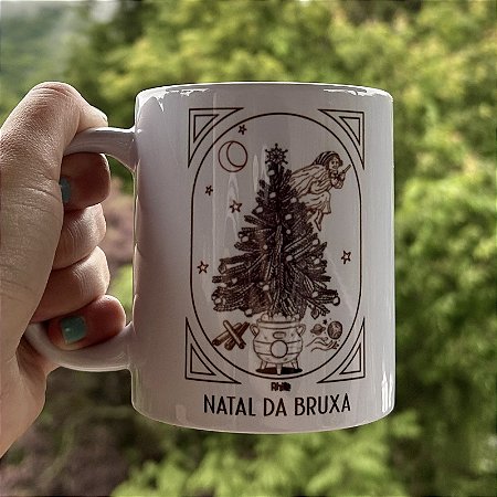 Caneca Natal da Bruxa
