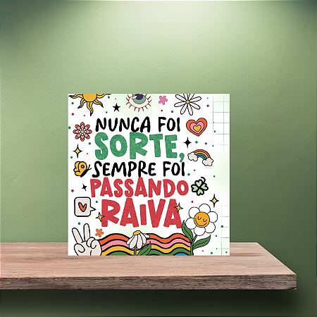 Azulejo Nunca Foi Sorte