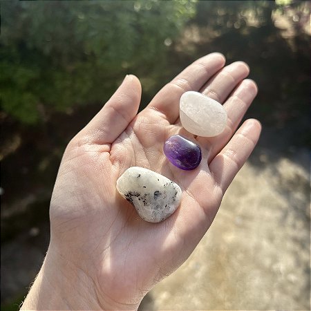 Espiritualidade e Conexão - Kit de Cristais