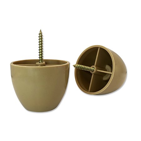 Pé Para Móvel 4cm Avelã - Unidade