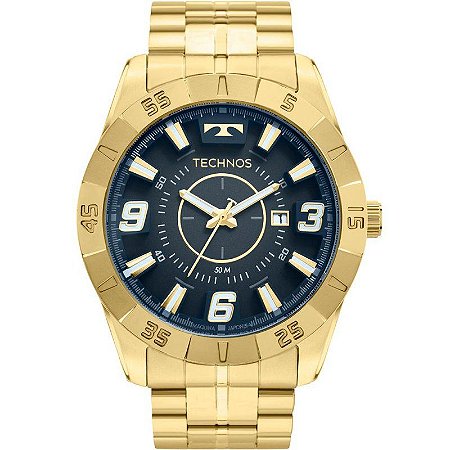 Relógio Masculino Technos Analógico Dourado 2115LAJS/4A Dourado