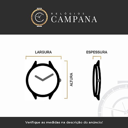 Relógio Magnum Masculino Analógico Cronógrafo MA32167F - Relógios Campana -  Loja Autorizada das maiores marcas de Relógios do Brasil