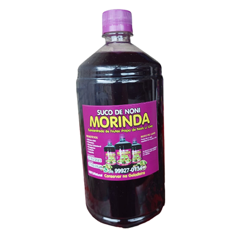 Suco De Noni 1 Litro Orgânico Noni Fruta