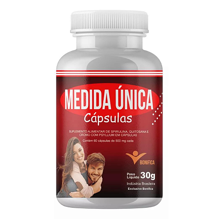 Medida Única Capsulas Bonivita  60 Cápsulas de 500mg Pronta Entrega