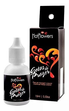 Gotas do Prazer Óleo - Excitante Feminino 15g