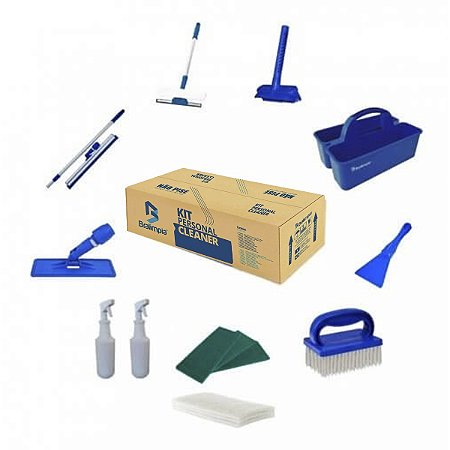 Kit Bralimpia  Personal Cleaner De Limpeza Completo 15 Itens