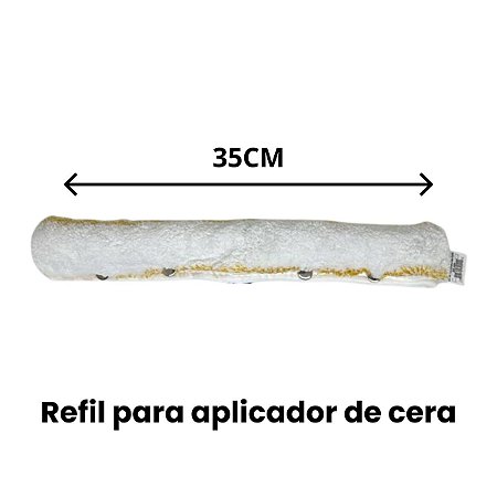 Luva Para Aplicador De Cera Bralimpia 35 Cm Uso Profissional