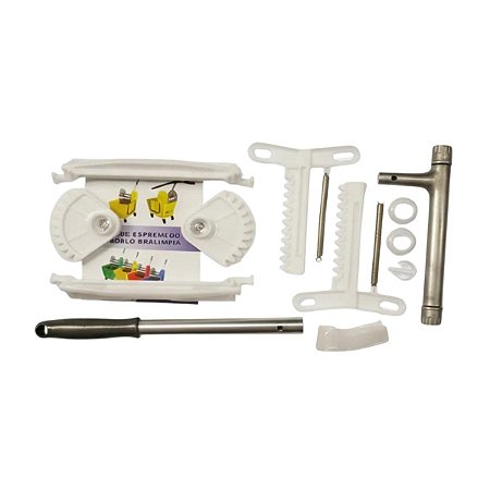 Kit Manutenção Espremedor Mop Carrinho Limpeza Bralimpia