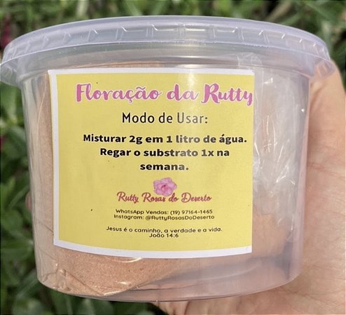 Floração da Rutty (Pote 500g)