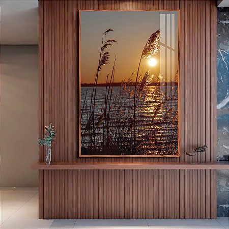 Quadro Paisagem de Pôr do Sol