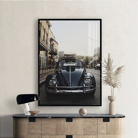 Quadro Fuscão Preto