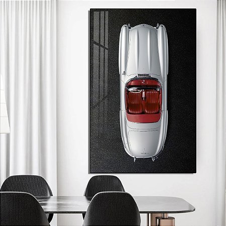 Quadro Mercedes SL 300 Conversível Silver
