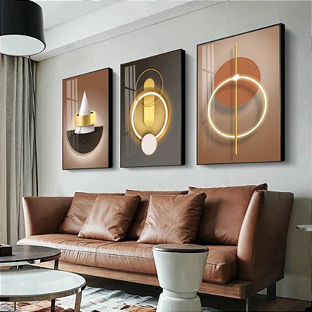 Quadro Geometria Luminosa