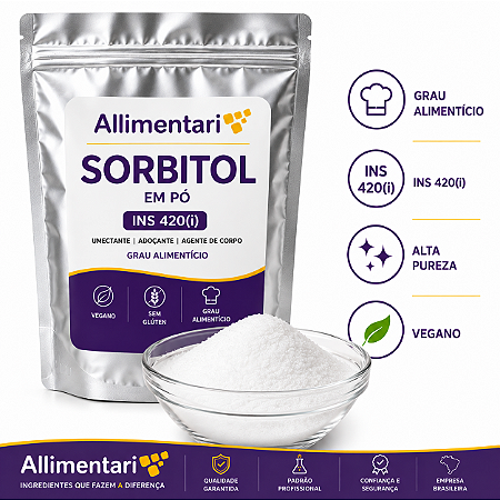Sorbitol em Pó