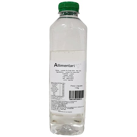Lactato De Sódio 60% - 1 Kg