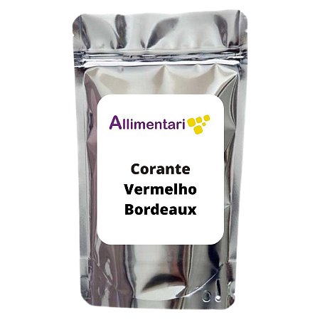 Corante Vermelho Bordeaux 100 g  Alimentício