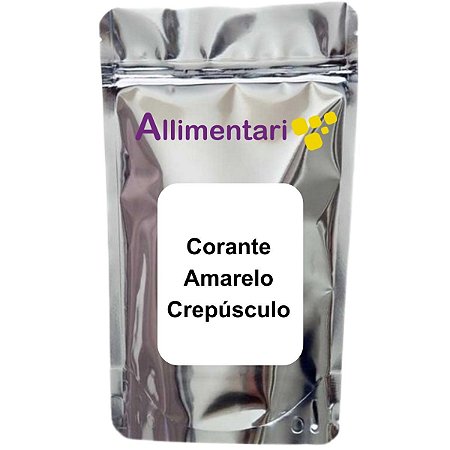 Corante Amarelo Crepúsculo 100 g  Alimentício