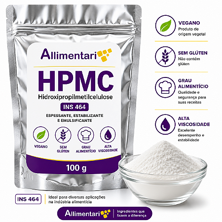 Hpmc Hidroxipropilmetilcelulose 100 g