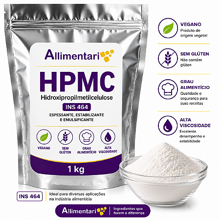 Hpmc Hidroxipropilmetilcelulose 1 Kg
