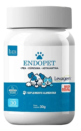 Suplemento Para Pets Endopet Reduz Coceira Alergia Dores