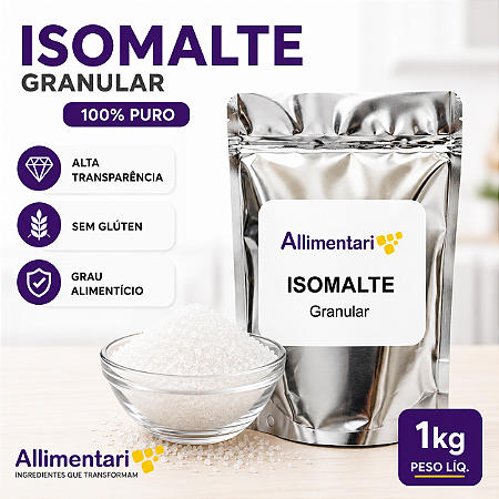 Isomalte Granulado 1kg Isomalt