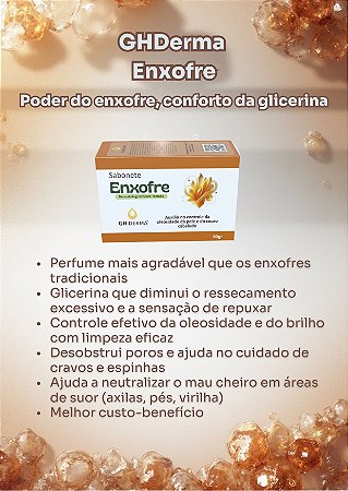 KIT 2 unidades Sabonete de Enxofre Glicerinado GHDerma