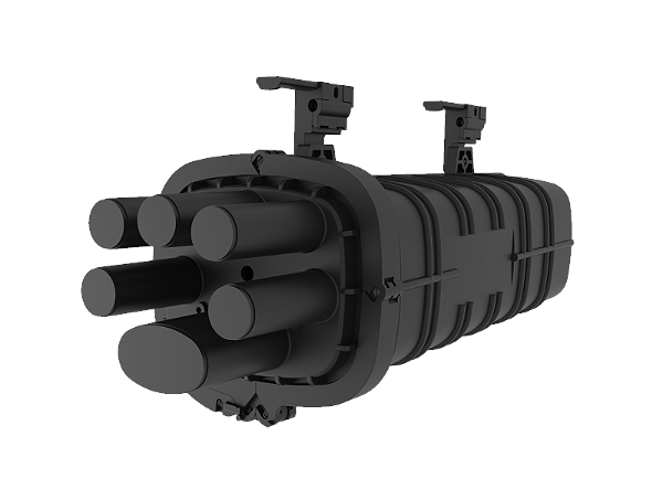 CAIXA DE EMENDA 24/144F SVT PRETA FIBERSUL
