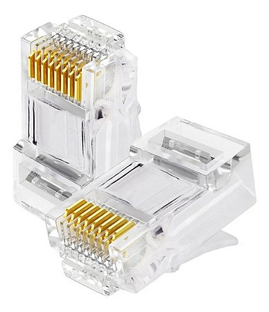 CONECTOR RJ45 CAT6 50 MICRONS