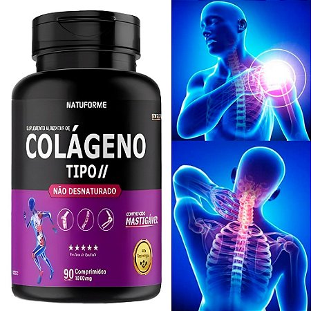 Colageno Tipo 2 1000mg 90 comprimidos mastigável