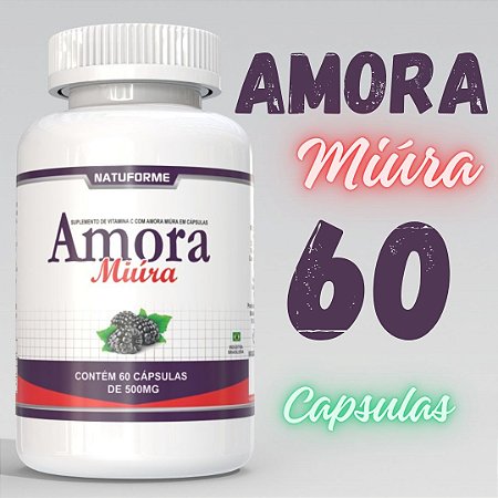 Amora Miura 60 Capsulas original 500mg