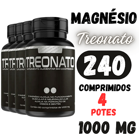 Magnésio de Treonato treonina Natuforme Magnesio Treonato , Memoria, Concentração , 100% Original