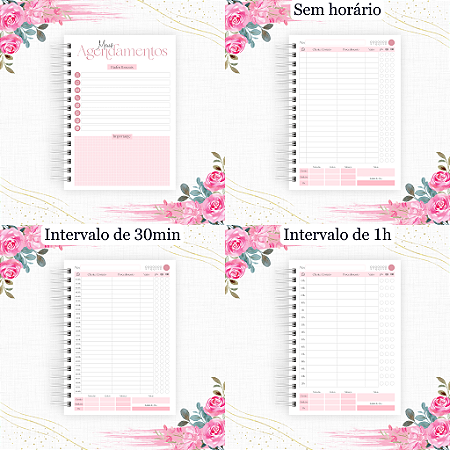 Agendamento de Clientes/Procedimentos - 1h em 1h