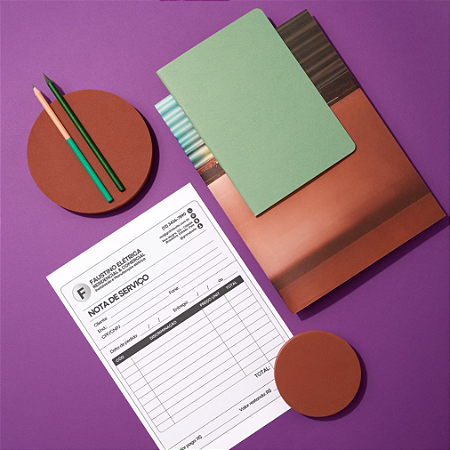 Bloco Destacável A6 100 folhas