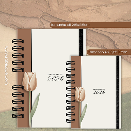 Agenda de Agendamentos - 1 dia por página