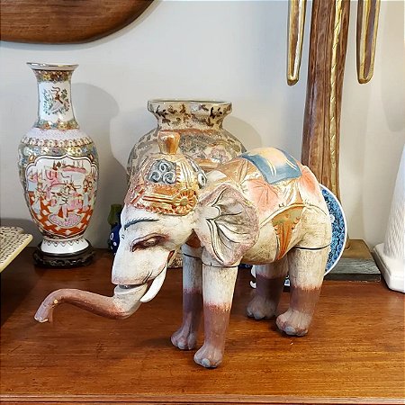 Escultura Elefante Hindu