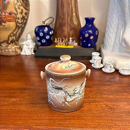 Açucareiro em porcelana japonesa