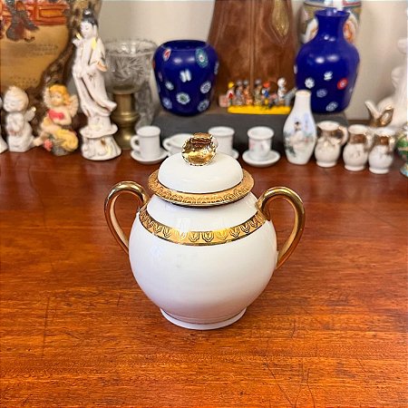 Açucareiro em porcelana japonesa.