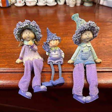 Trio de enfeites