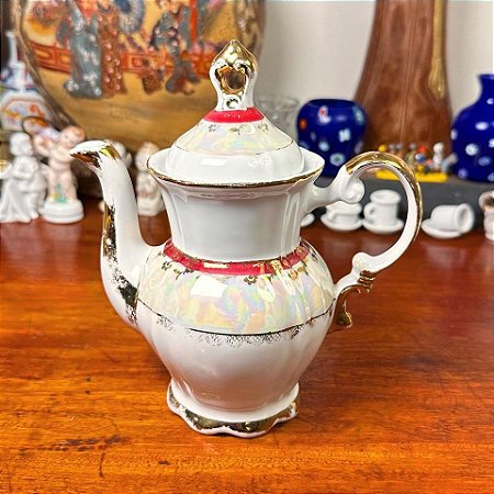 Bule Porcelana Real